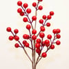 Red Berry Cluster Sprig 32 cm