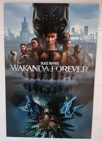 Image 1 of Director Ryan Coogler Wakanda Forever Signed 12x8 Photo