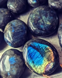 Image 2 of Labradorite Palm stones 