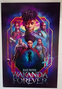 Image 1 of Wakanda Forever Director Ryan Coogler Signed 12x8