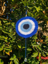 Crochet Evil Eye Sun Catcher 