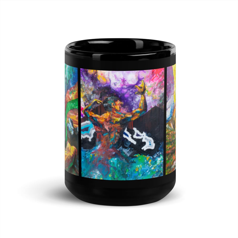 Image of Beverage Mug - Surrealist Triptych