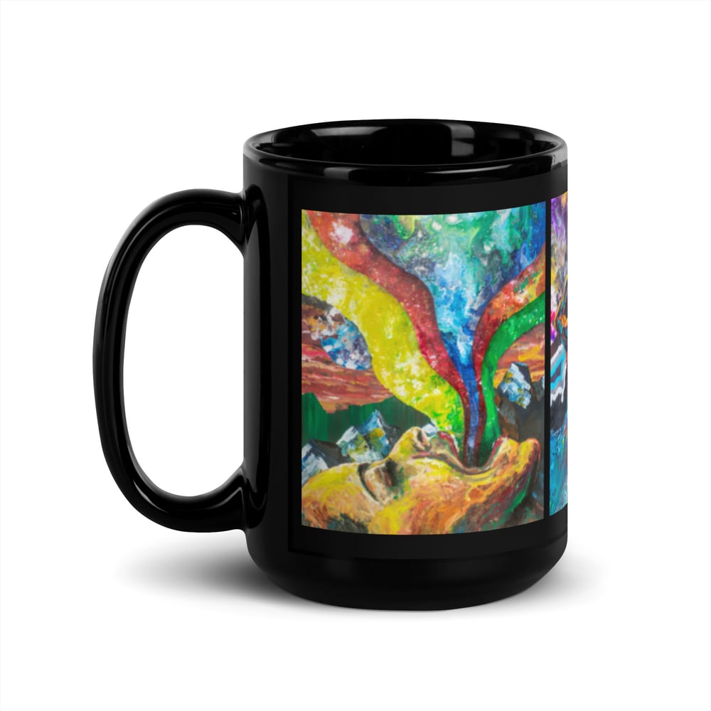 Image of Beverage Mug - Surrealist Triptych