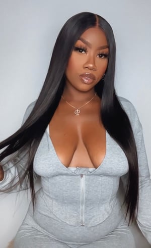 Image of 13x4 Straight Lace Front Wig - 24”