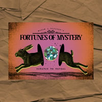 Image 4 of SCRATCH-OFF FORTUNE CARD: "FORTUNES OF MYSTERY"