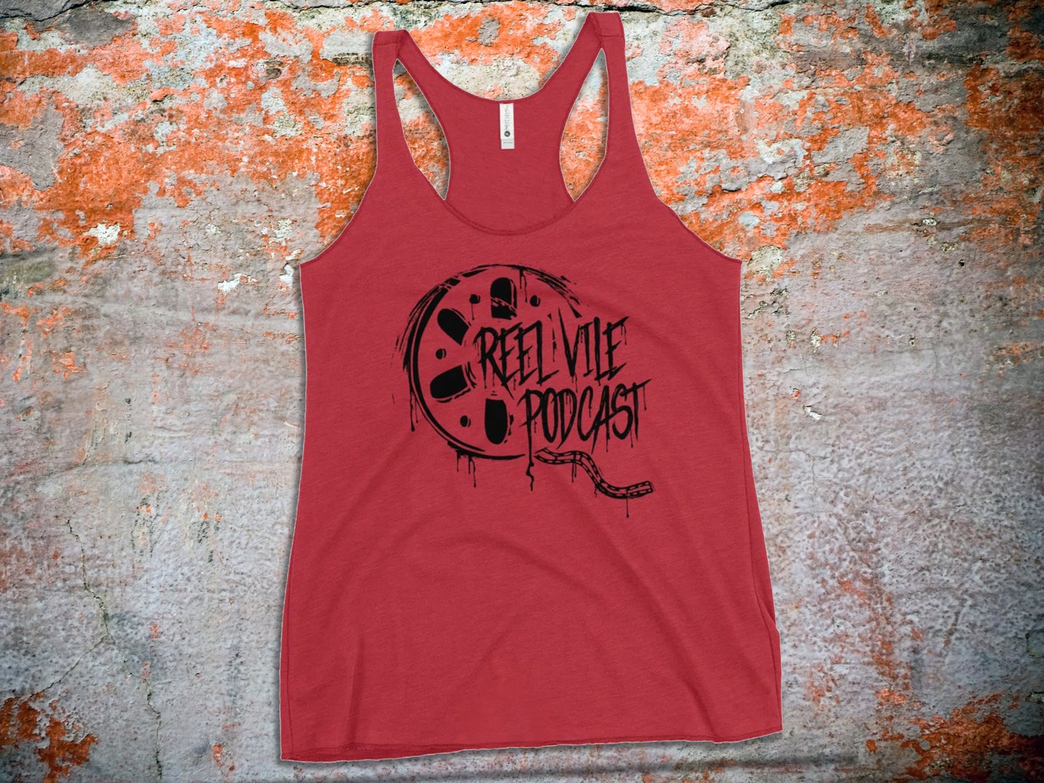 Reel Vile Logo Racerback Tank