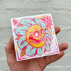 FLAMIN' GALAH FLOWER STICKER