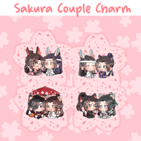 (OOPS) Sakura Couple Charm