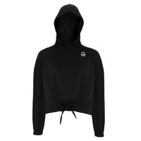 Image 3 of Women's guru cropped oversize hoodie