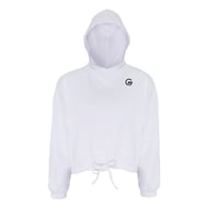 Image 5 of Women's guru cropped oversize hoodie