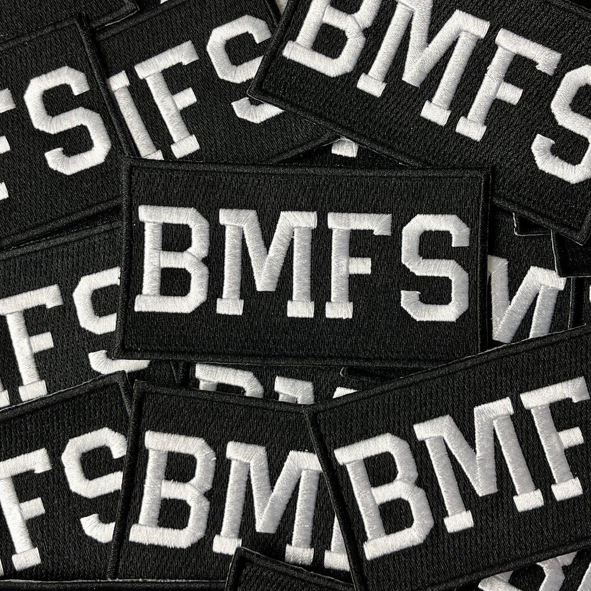 BMFS Embroidered Patch - 2' x 4' inch