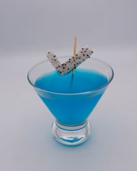 Image of Verifiably Blue - Single Cocktail Card