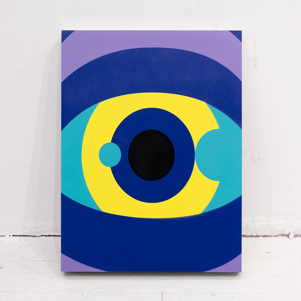 Image of 'Eyecon y/b/p' - Painting