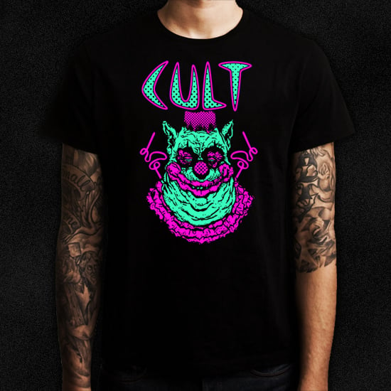 Image of Cult Classics - Killer Klowns from Outer Space - Inspired T-Shirt