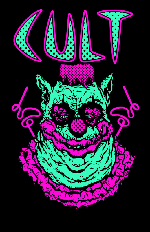 Image of Cult Classics - Killer Klowns from Outer Space - Inspired T-Shirt