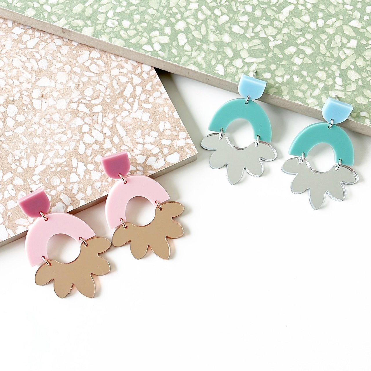 Image of Fleur Mirror Dangles