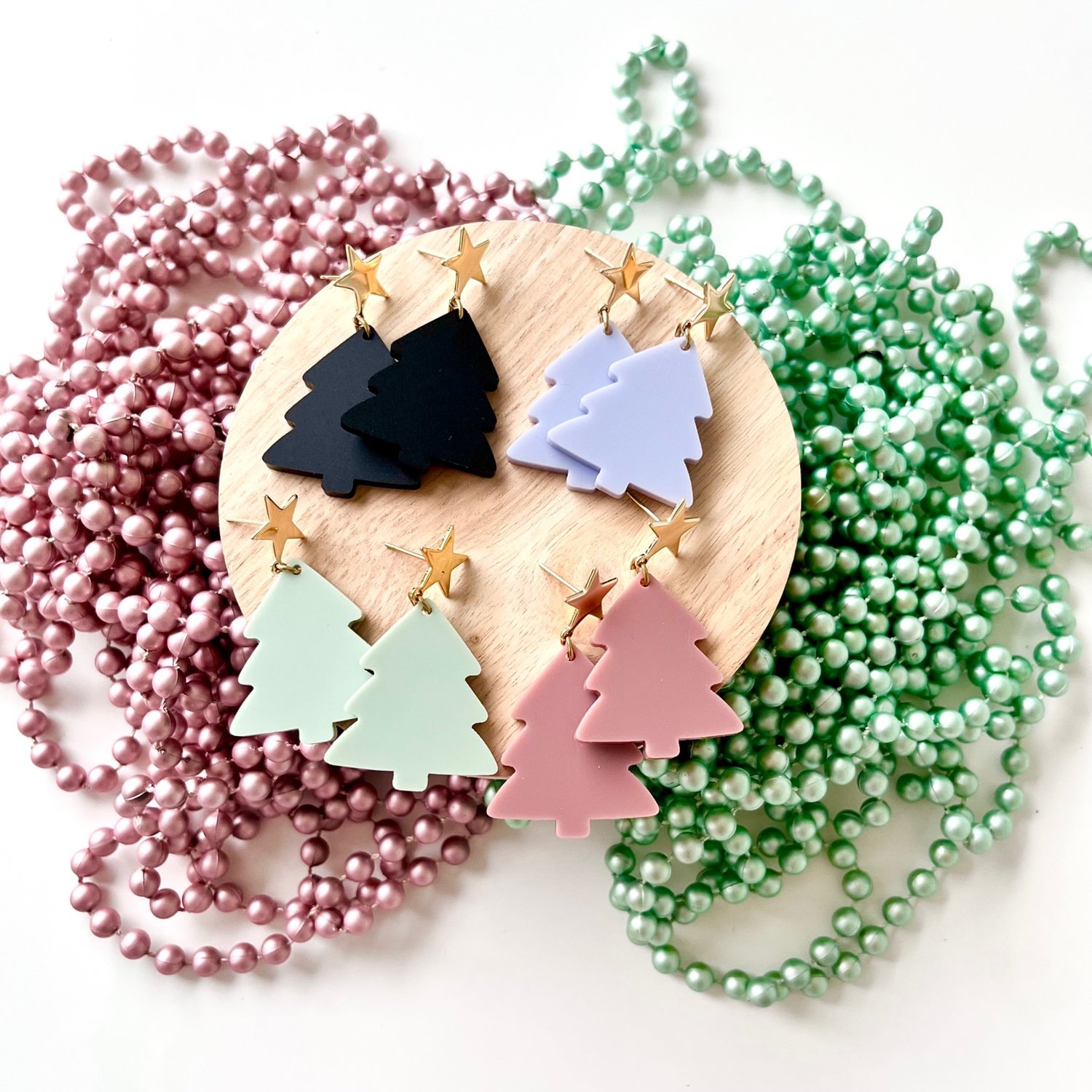 Image of Star-topped Christmas Trees