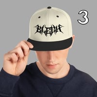 Image 4 of DEATHCORE BLEGH 2.0 SNAPBACK HAT