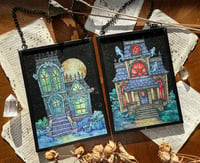 Image 4 of Haunted House. Framed painting