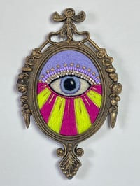 Image 3 of Mystic Eye - magenta/neon/periwinkle