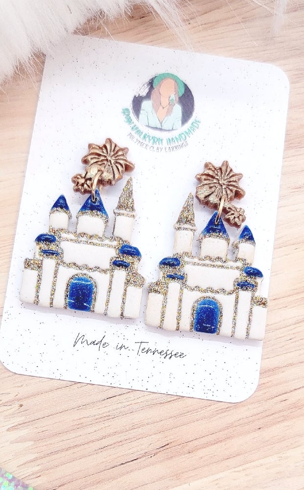 Image of Magical Castle Earrings