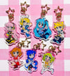 Pop Singer Group Acrylic Keychains