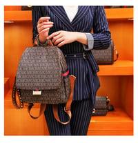 IVK 27*14*29 Luxury Women's Clutch Backpacks Bags Designer Round Crossbody Shoulder Purses Handbag W