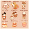 Celestial Cat Cafe Hard Enamel pins (B grade)