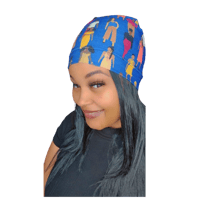 Image 3 of  Ankara Print Skullies