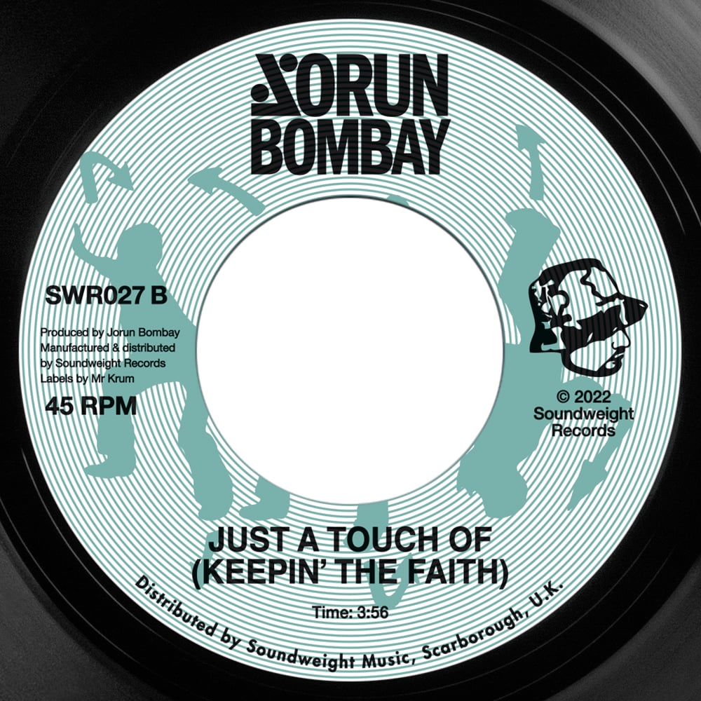 Image of Jorun Bombay - Say No Go For That/Just A Touch (Of Keepin The Faith) Black Vinyl