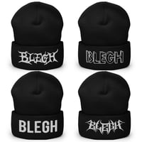 Image 1 of CUFFED BLEGH BEANIE