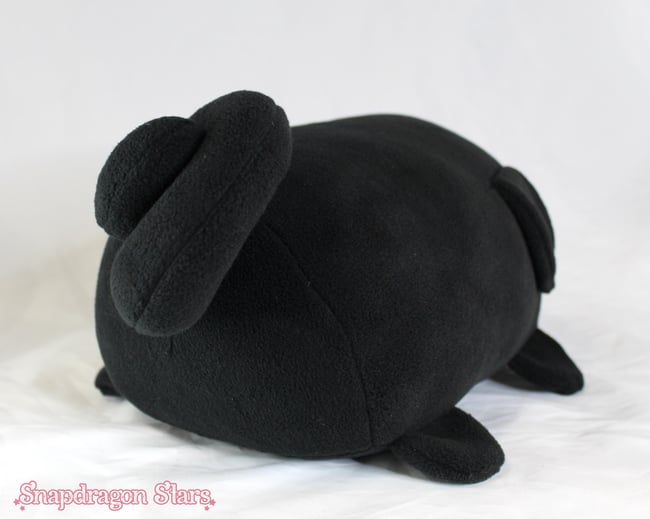 Black Pug Plushie