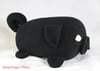 Black Pug Plushie