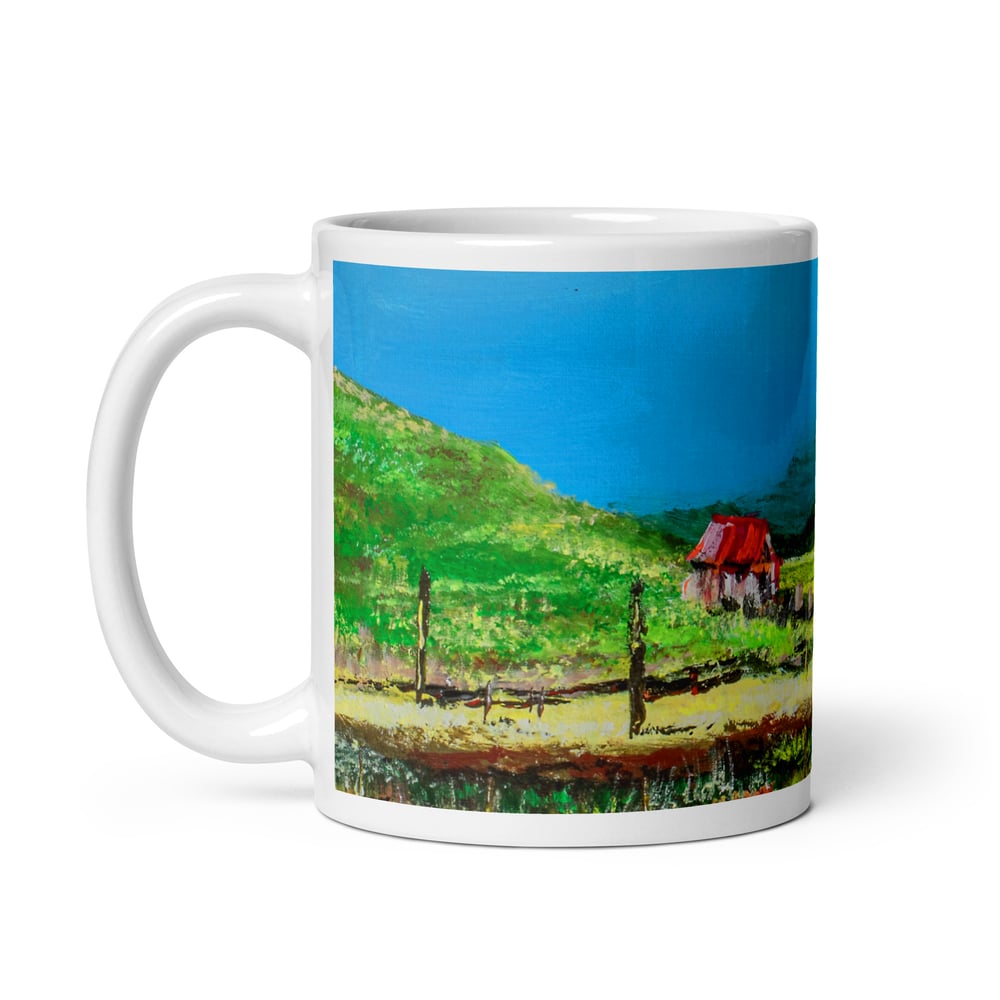Image of Beverage Mug "I Empathize With You, Little Red House"