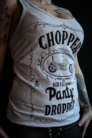 Image of Panty dropper grey tank