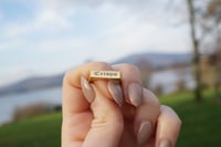 Image 1 of Rectangle Signet Ring - Gold Plated