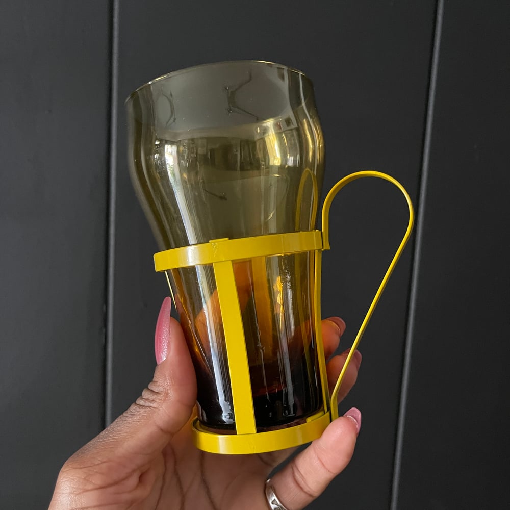 Vintage Indiana Glasses w/ Removable Metal Handle