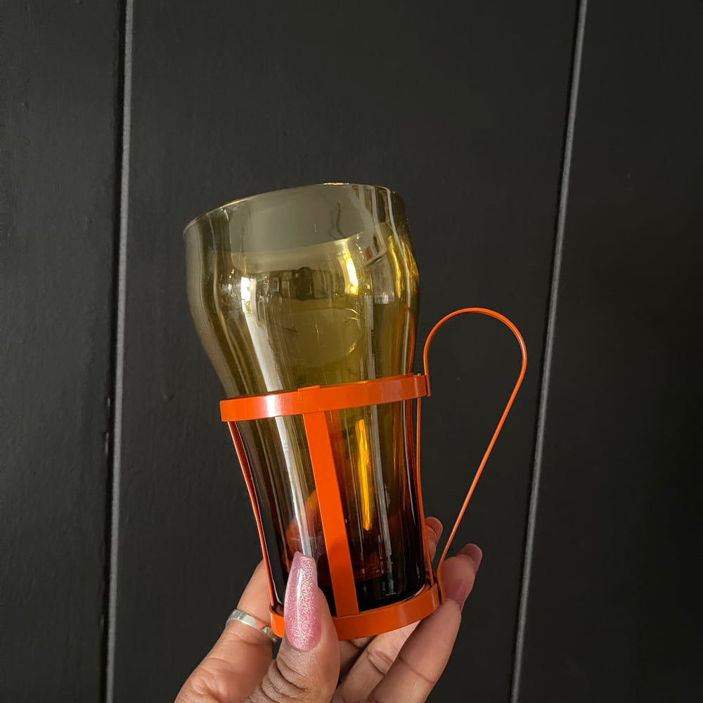 Vintage Indiana Glasses w/ Removable Metal Handle