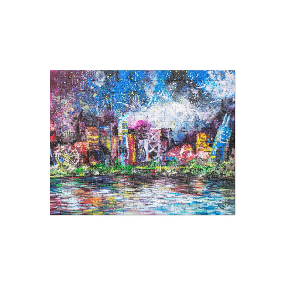 Image of ||| Jigsaw puzzle ||| - "Everything About Chicago Made Sense that Night "