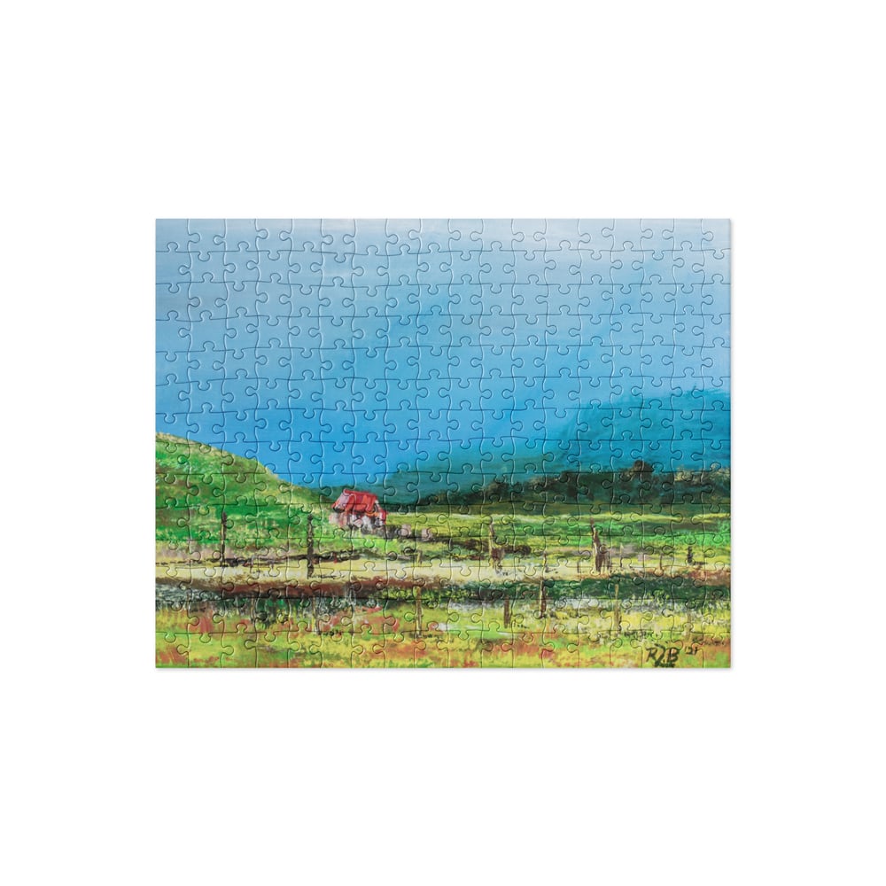 Image of ||| Jigsaw puzzle ||| - "I Empathize With You, Little Red House"