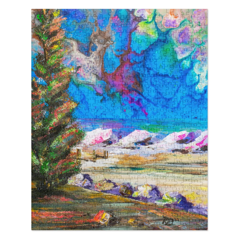 Image of ||| Jigsaw puzzle ||| - "Ripping the Seam"