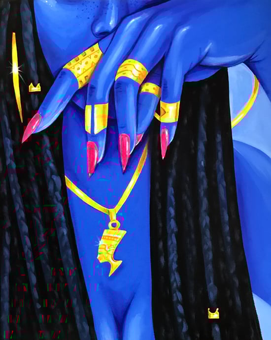 Image of Irtyu Empress (Acrylic Painting)