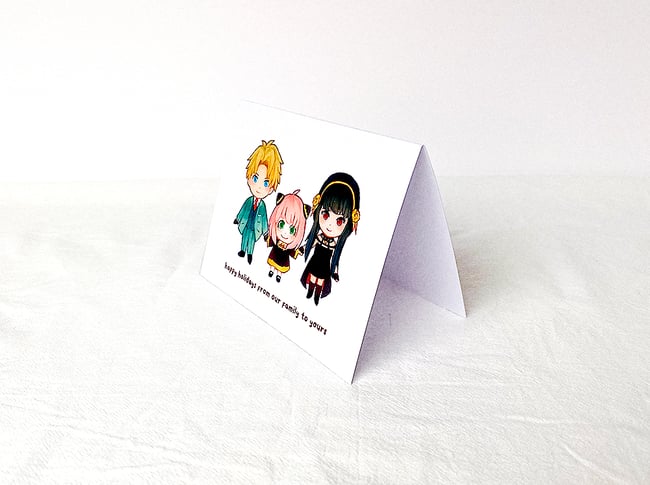 Anime Family Card