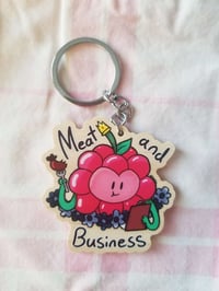 Wildberry Princess 'Meat and Business' Keychain