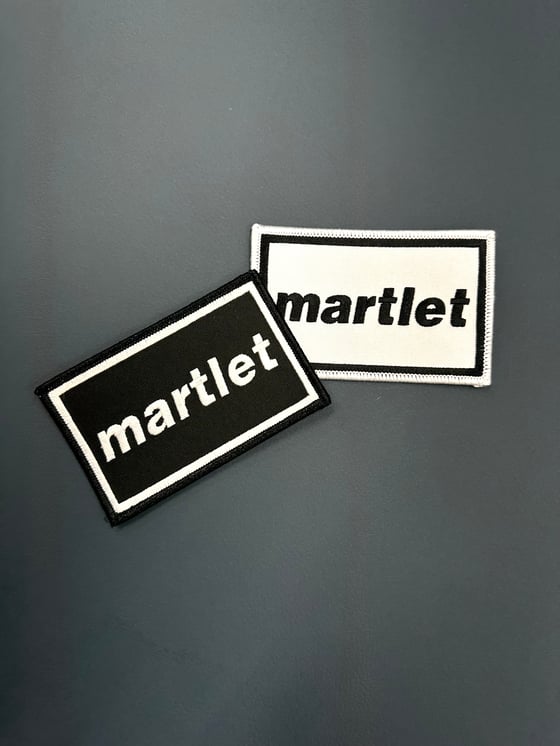 Image of Martlet Embroidered Patches (Oasis Style)