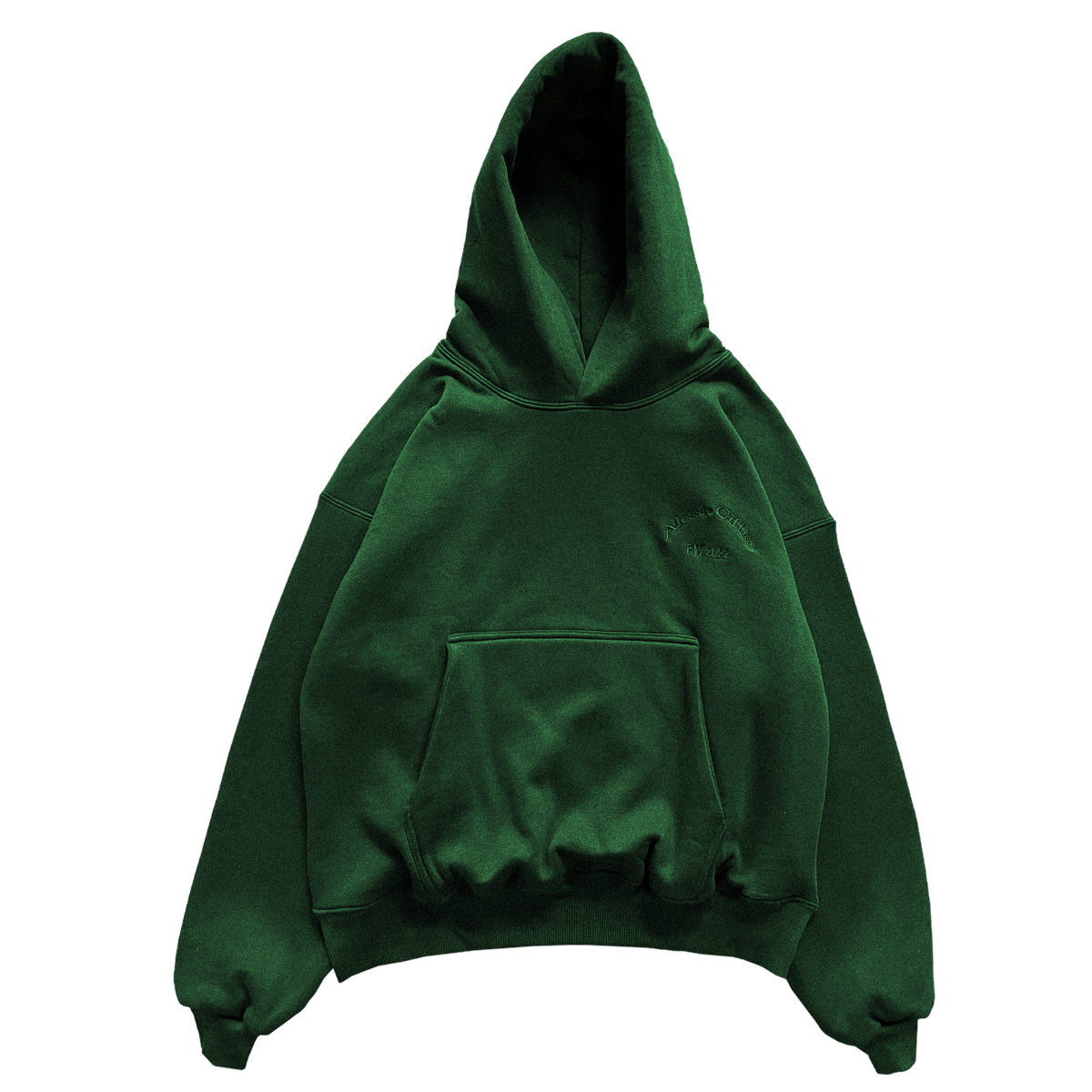 Image of Bottle green perfect hoodie