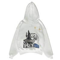 Image 1 of Dust white perfect hoodie