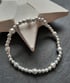 Anais sterling silver hammered bead bracelets Image 3
