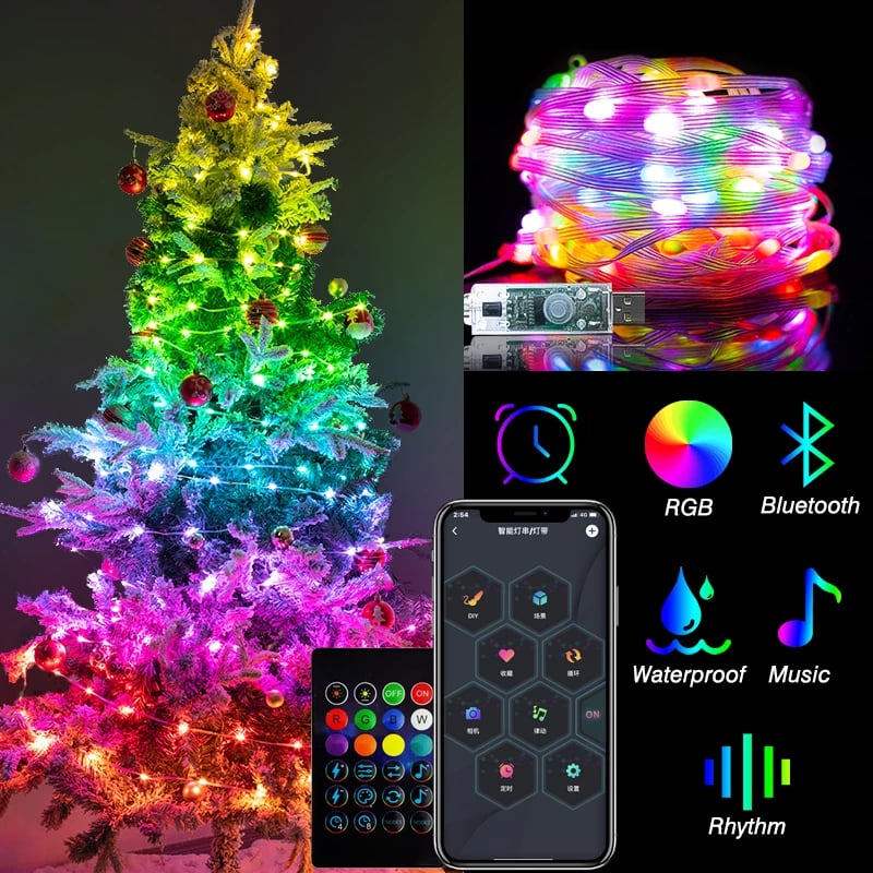 Rgb Smart Christmas Lights FANDY