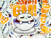 GM! - Vinyl Sticker